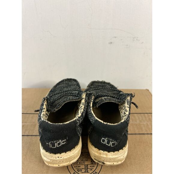 Hey dudes shoes Wally toddler 8 black gray - Picture 5 of 7